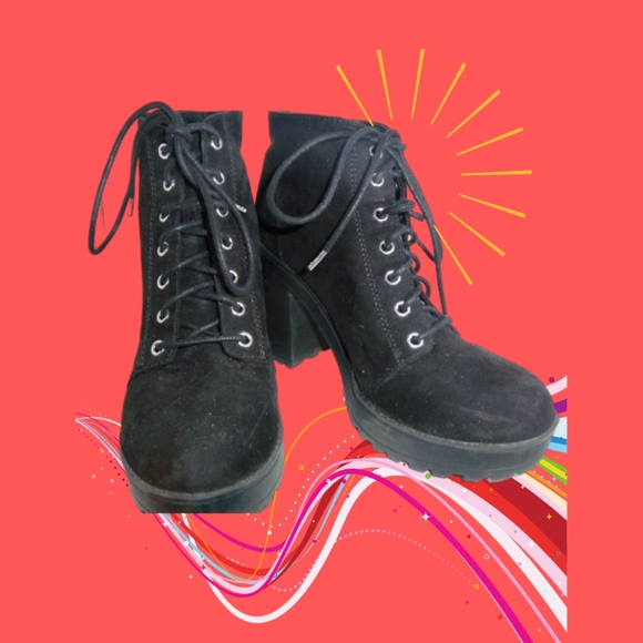 Black chunky bootie - Picture 4 of 6